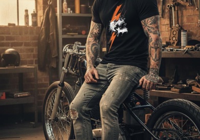 Electric Strike Rider T-Shirt