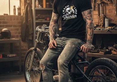 Crash Like Thunder T-Shirt